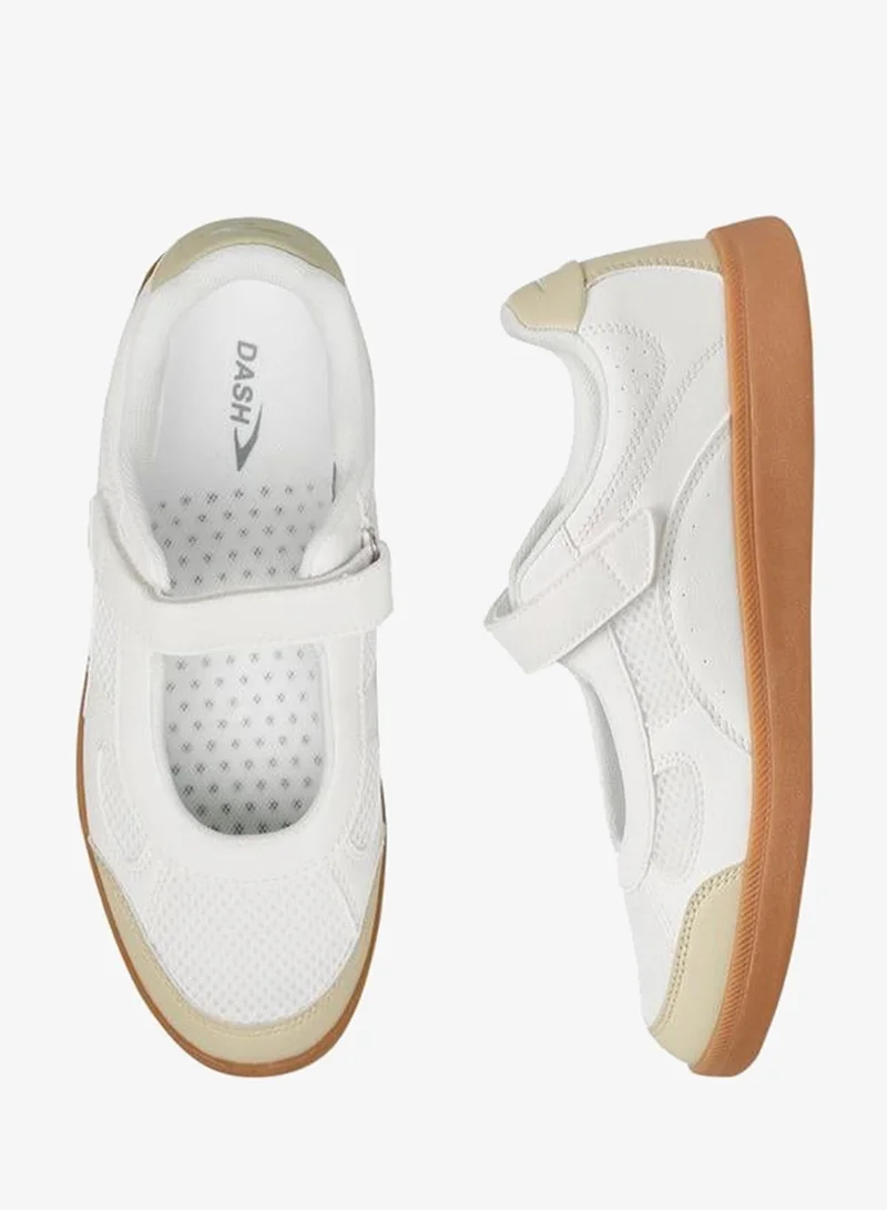 داش حذاء ماري جين نسائي بشريط لاصق