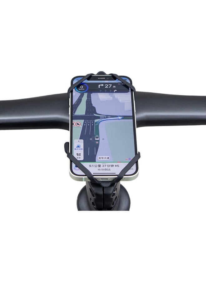 GUB Cycling Phone Holder Silicone Road Mountain Bike Motorcycle Electric Vehicle Stable Shockproof Anti-Drop Strap Bracket - Image 2