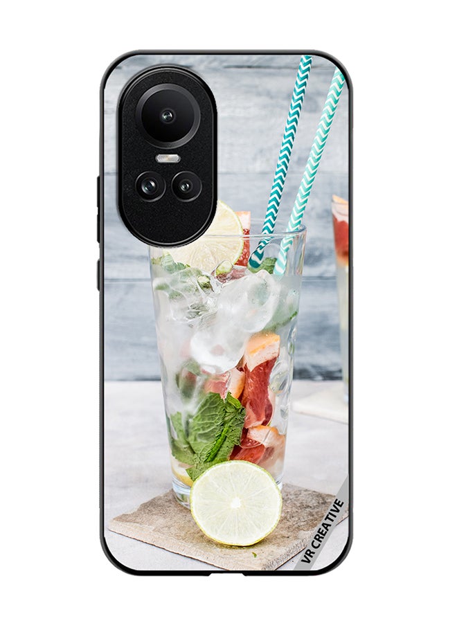 VR CREATIVE Protective Case Cover For Oppo Reno 10 Pro Smoosh Design Multicolour - Image 1