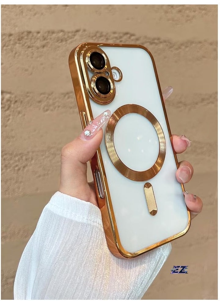 ELTRAZONE iPhone 16 Magnetic Case Compatible with Mag-Safe – Built-in Camera Protector, Soft TPU Anti-Scratch Shockproof Slim Clear Case for iPhone 16 (6.1 Inch) – Stylish, Durable, and Secure Protection - Image 2