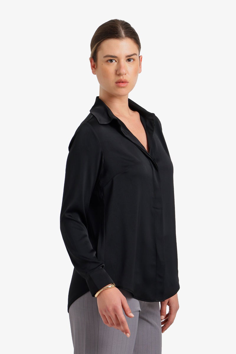 Carina Hidden Placket Shirt - Image 2
