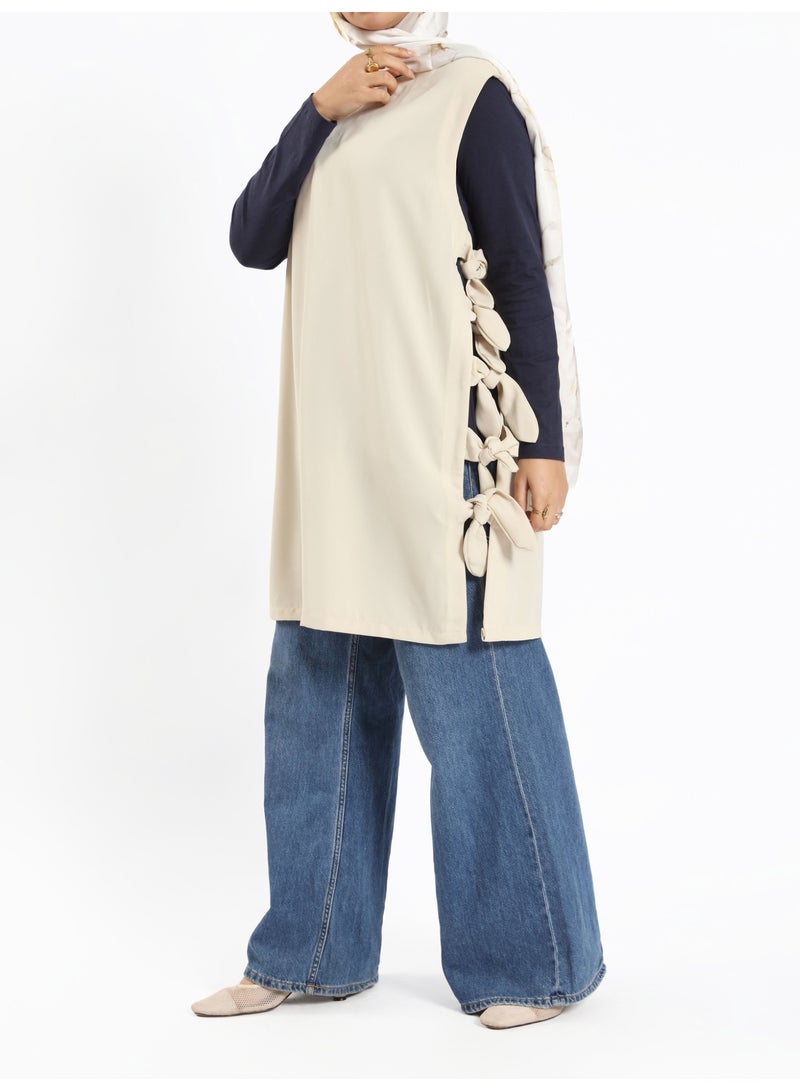 ايمالينا فاشون Bow Tie Vest - Image 2