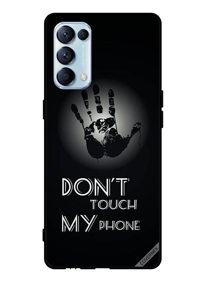 Covernex غطاء حماية لهاتف Oppo Reno5 Pro 5G لا تلمس هاتفي باليد  - Image 1