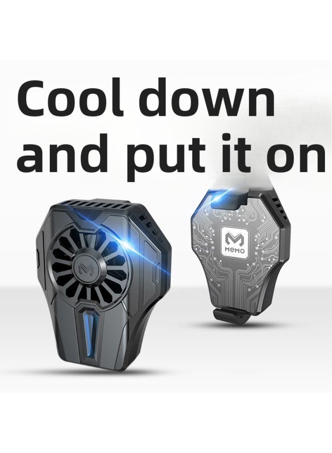 Loquat 2023 Semiconductor Mobile Phone Cooler X65 Ice Cooling Device 3 Levels Power Back Clip Magnetic Suction Fast Cooling-Color:DL01 Refrigeration Clamp - Image 1