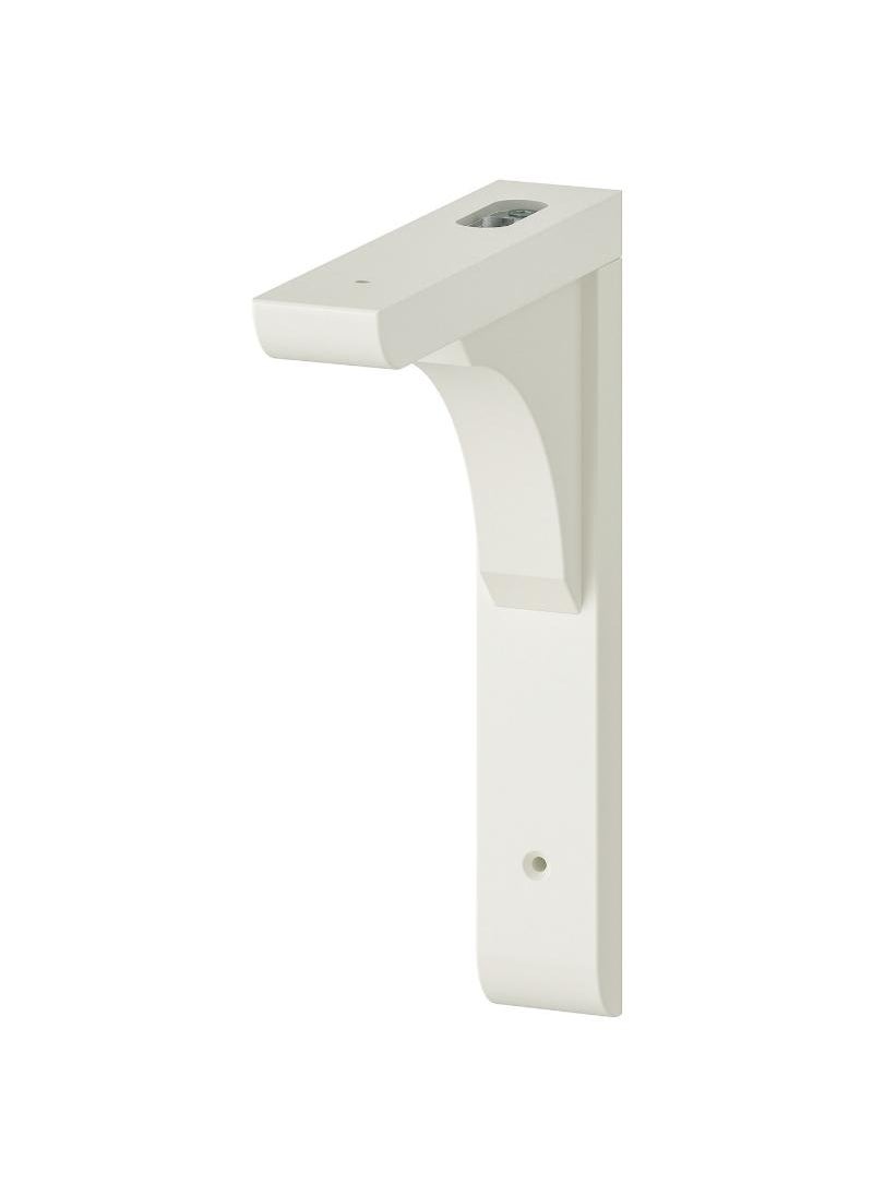 Generic Elegant And Sturdy Bracket White 18X22 Cm Perfect For Compact And Stylish Shelving Solutions 
