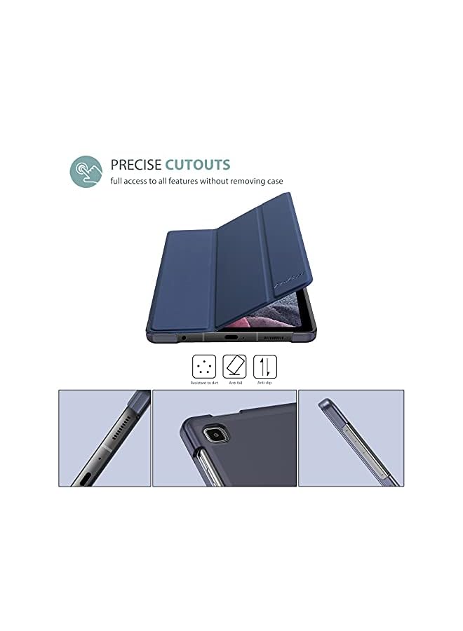 Procases Galaxy Tab A7 Lite Case 8.7 Inch (SM-T220/ SM-T225/ SM-T227), Protective Stand Case Hard Shell Cover for 8.7 Inch Samsung Tab A7 Lite Tablet 2021 -Navy - Image 3