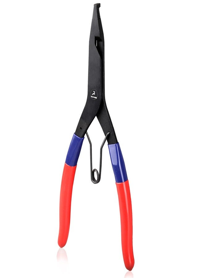 GOLD DEER Angle Tip Lock & Retaining Ring Pliers - Spring Loaded, 9" Special Circlip Horseshoe Washer Pliers - Image 1