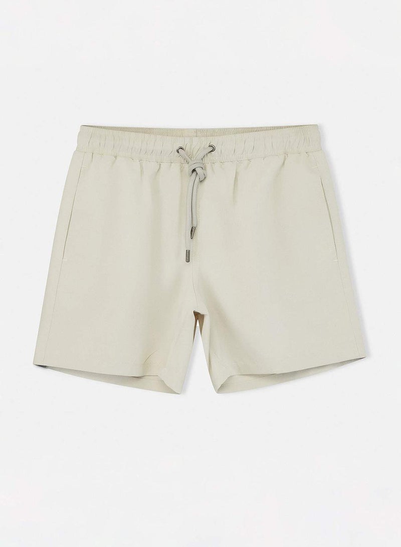 trendyol Light Gray Regular Standard Swimwear Swim Shorts Tmnss20Ds0023 - Image 1