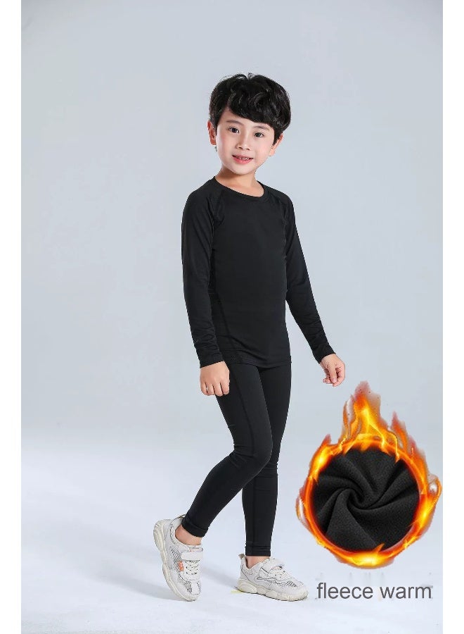 Children's Quick-Dry Sports Training Outfit - Professional Combat Base Layer Gear