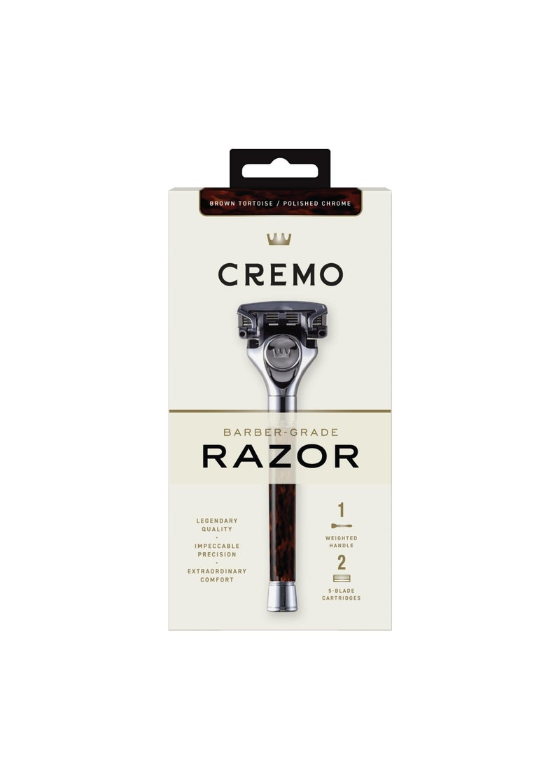 cremo Cremo Astonishingly Superior Tortoise Shell (Horn) Razor Kit (Packaging May Vary) 