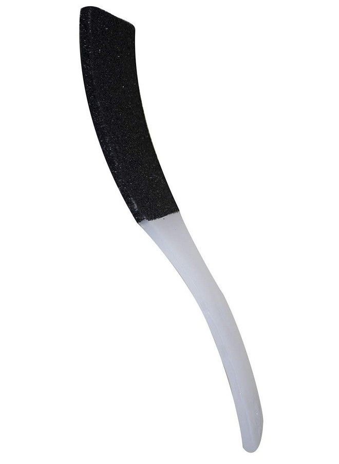 Brushman Curved Foot File Pedicure Foot Rasp File Callus Remover Doublesided Foot Rasp Foot File Pedicure Tools Foot Care Pedicure To Remove Hard Skin(Grey) (Foot File Ecp160) (Pack Of 1)  - Image 3