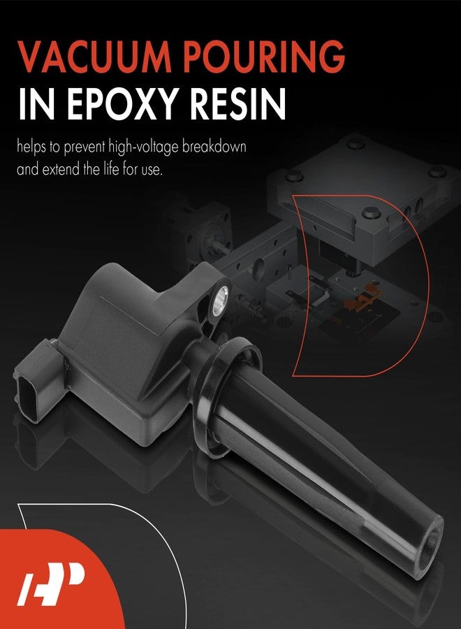 A-Premium Engine Ignition Coils Compatible with Ford Ranger 13- Escape 09-12 Fusion 10- Transit Connect 2014-2020 2.5L 2.0L 4-PC Set - Image 3