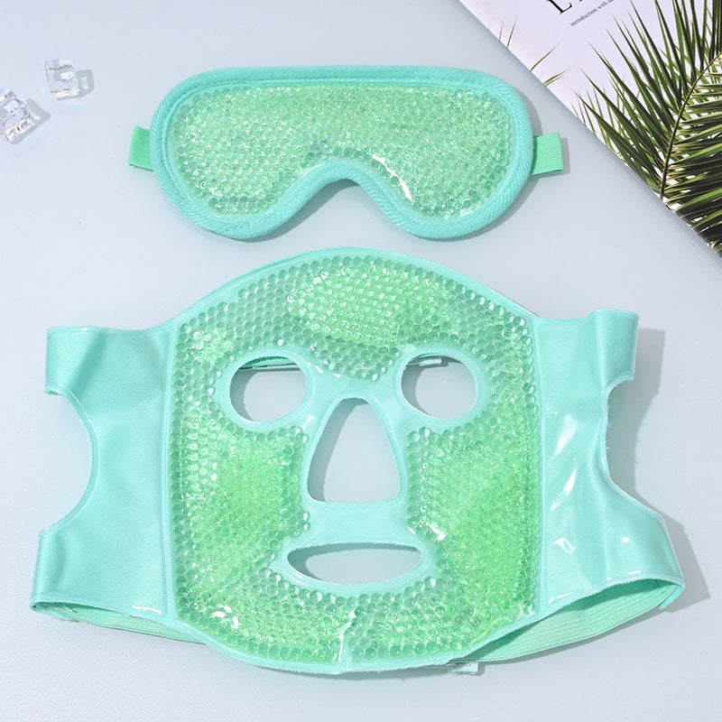Skin-Friendly Ice Compress Mask Cold And Double Compress Mask Comfortable Gel Ice Mask Blocking Eye Sticker Mask Eye Mask - Image 1
