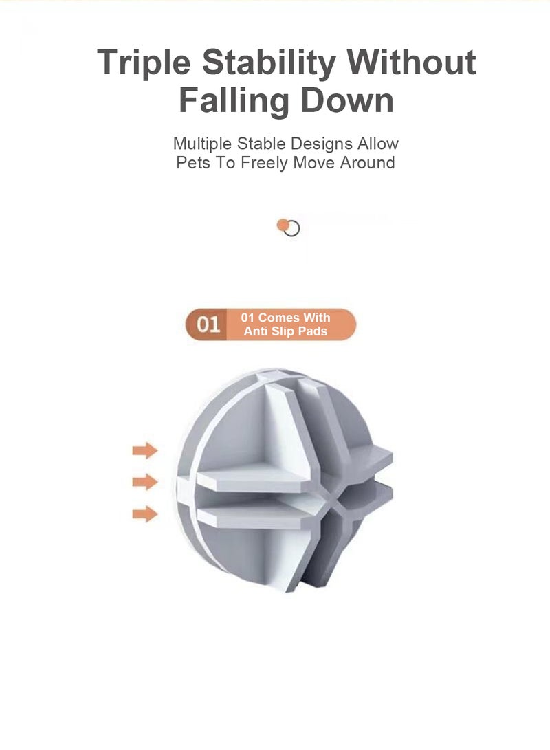 Kidle قفص لعب الحيوانات الأليفة DIY قفص الحيوانات الأليفة بيت الكلب حظيرة لعب الجراء الحيوانات الأليفة المحمولة سلك معدني سياج الفناء الداخلي 72*72*47 سم - Image 3