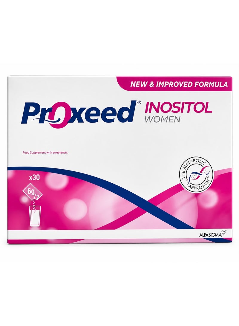 Proxeed Women Inositol Sachets 30s fertility and Hormonal Balance Ovarian Health Reproductive Wellness Supplement