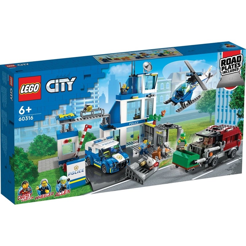 LEGO - City Police Station 668 Pieces - 60316 - Image 1