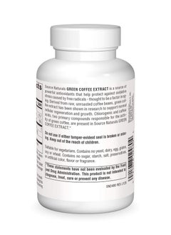 Source Naturals Energizing Green Coffee Extract 500 Mg Tablet 120 Count  - Image 3