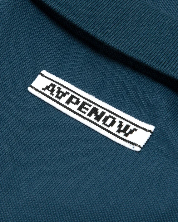 AAPE AAPENOW moonface logo polo shirt