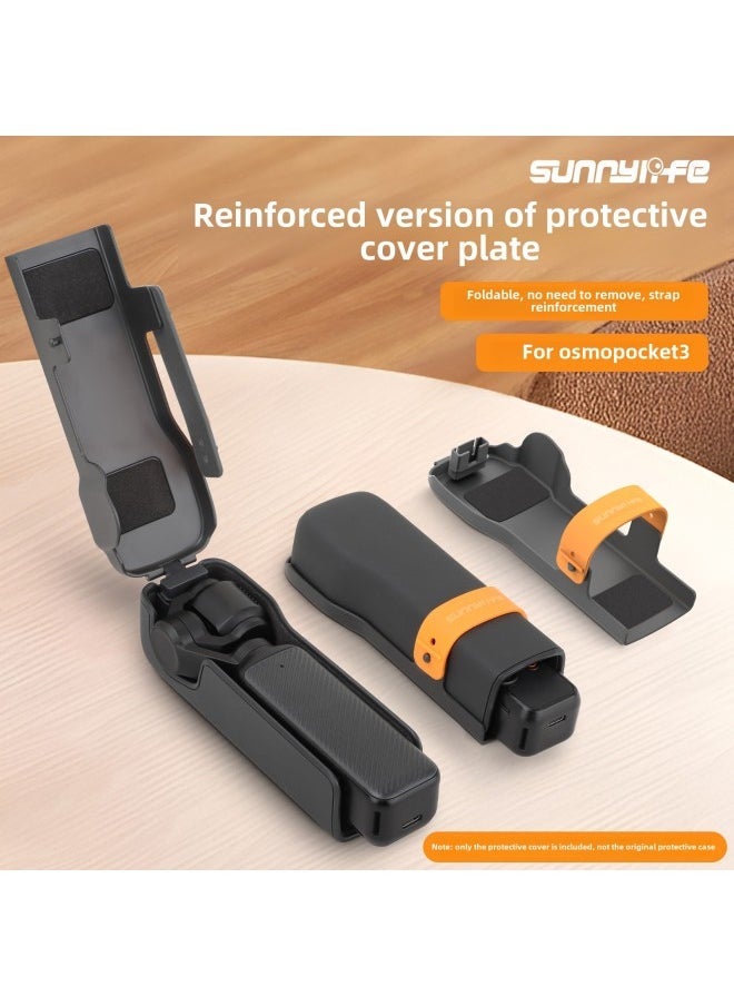 Generic Sunnylife OsmoPocket3 Protective Cover Pocket 3 Gimbal Lens Body Storage Upper Cover Cover Cover Plate-Color:Black Gray  - Image 2