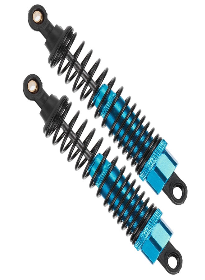 2pcs Metal Shock Damper RC Car Replacement Parts Accessories Fit for 1:10 RC Car Blue100MM - Image 2