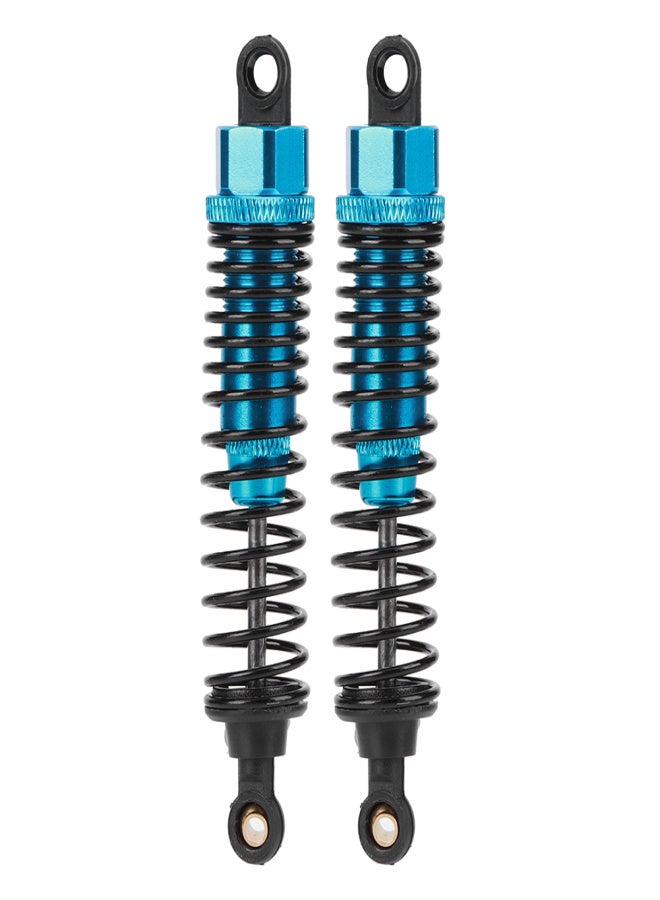2pcs Metal Shock Damper RC Car Replacement Parts Accessories Fit for 1:10 RC Car Blue100MM - Image 1
