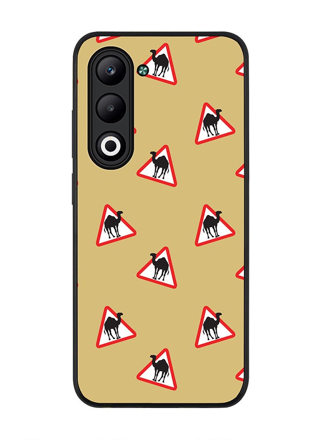 Stylizedd For Oppo A5 5G / A5 4G Case,Slim fit Camera Protection, Shockproof Thin Phone cover  - Camel Signs