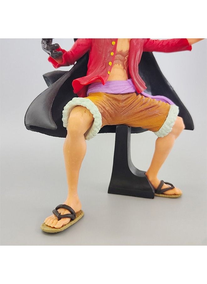Anime One Piece Monkey D Luffy Figure Collectible Model Statue Figure Toy 19cm  - Image 4