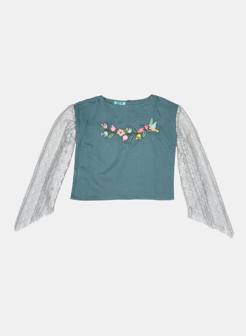Jodi Mini Kids Girls Blouse - Image 1
