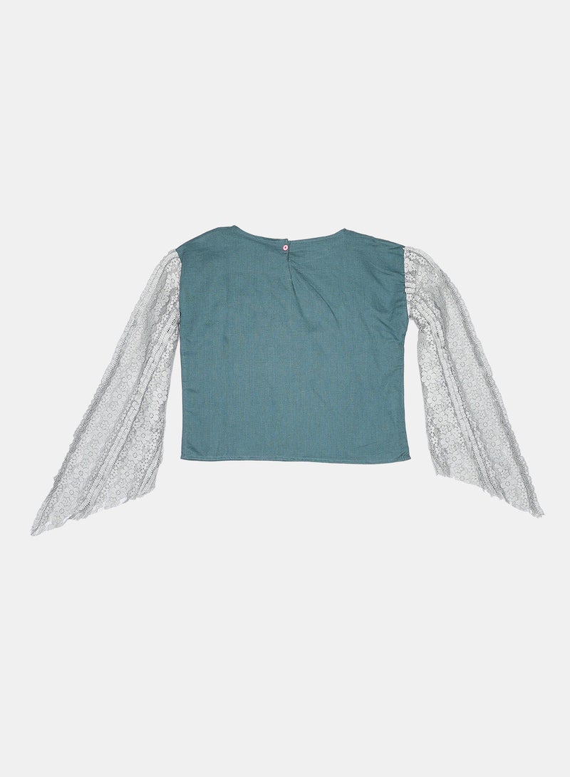 Jodi Mini Kids Girls Blouse - Image 2