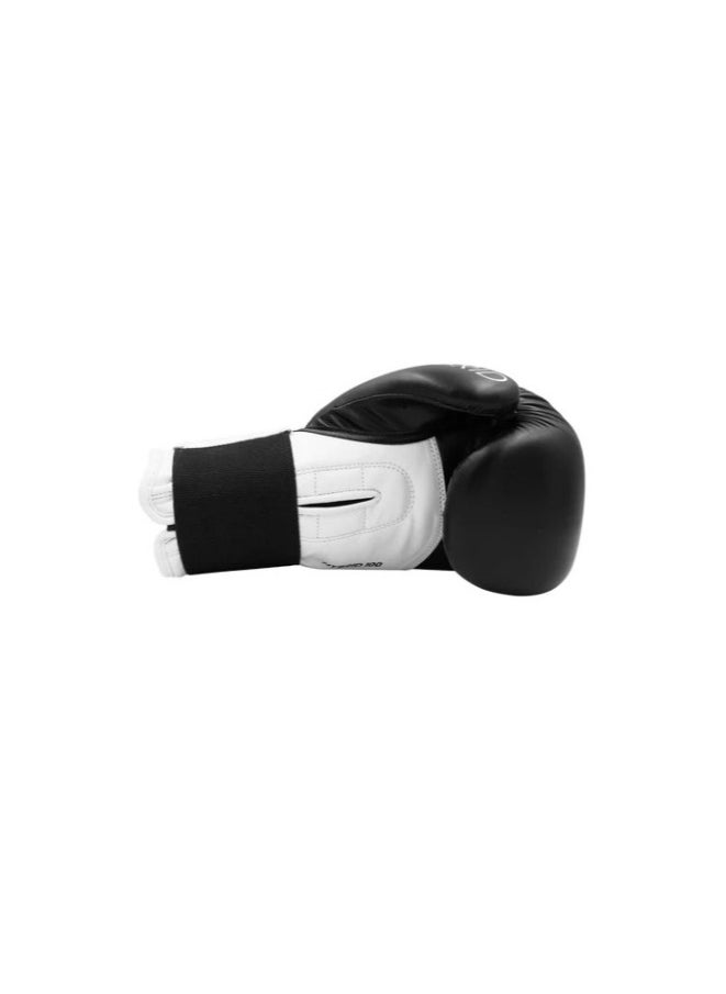 Adidas Boxing Gloves Hybrid-100  Color: Black/White Size: 10 Oz  - Image 2