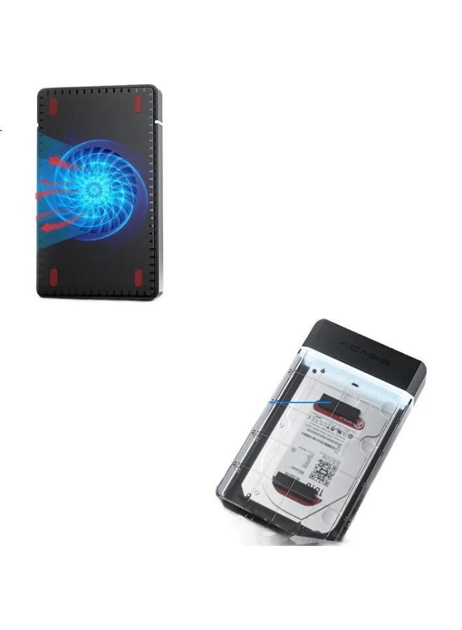 Acasis Usb3.0 External Hard Drive Enclosure, 3.5-Inch Sata Interface, For Desktop And Laptop, Compatible With Ssd And Hdd, Storage Box Ec-5351C - Image 2