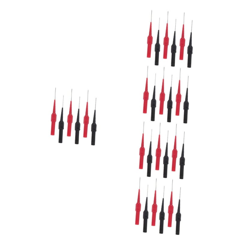 PartyKindom 5 Pack Wire Piercing Probe Test for Multimeter Easy Non Destructive Testing Kits - Image 1