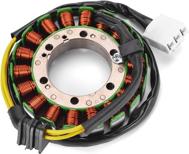 QASULER Motorcycle Regulator Rectifier and Stator Coil - Image 2