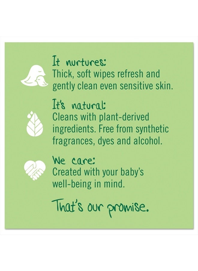 Seventh Generation Baby Wipes Refill With Tape Seal Sensitive Protection Unscented Baby Wipes 256 Count - Image 2