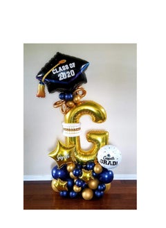 Party with Emma Gold Letter A to Z Balloons 32 inch Large Alphabet Balloons Gold Helium Foil Letter Balloon Banner for Birthday Party Anniversary Wedding Decoration (Gold-J)  - Image 5