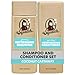 Dr. Squatch Men's Natural Shampoo and Conditioner Set â€“ Sulfate & Paraben Free Natural Shampoo and Conditioner for Men â€“ Scalp Nourishing Formula â€“ Coconut Castaway (11 fl oz, 2-Pack) - Image 2