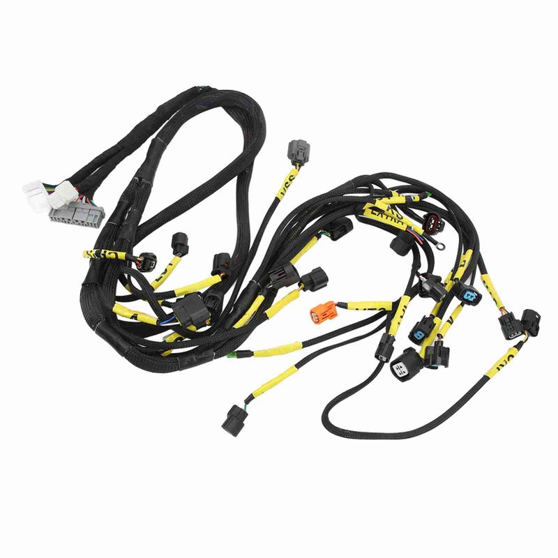 Engine Cable Harness Flexible Insulation Engine Wiring Harness Replacement for Acura K20 K24 - Image 3