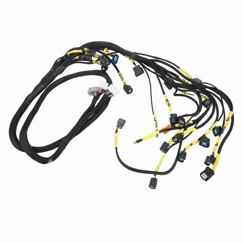 Engine Cable Harness Flexible Insulation Engine Wiring Harness Replacement for Acura K20 K24 - Image 2