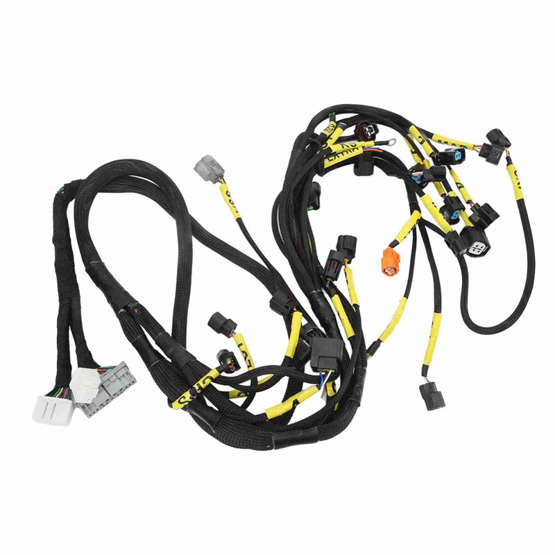 Engine Cable Harness Flexible Insulation Engine Wiring Harness Replacement for Acura K20 K24 - Image 4
