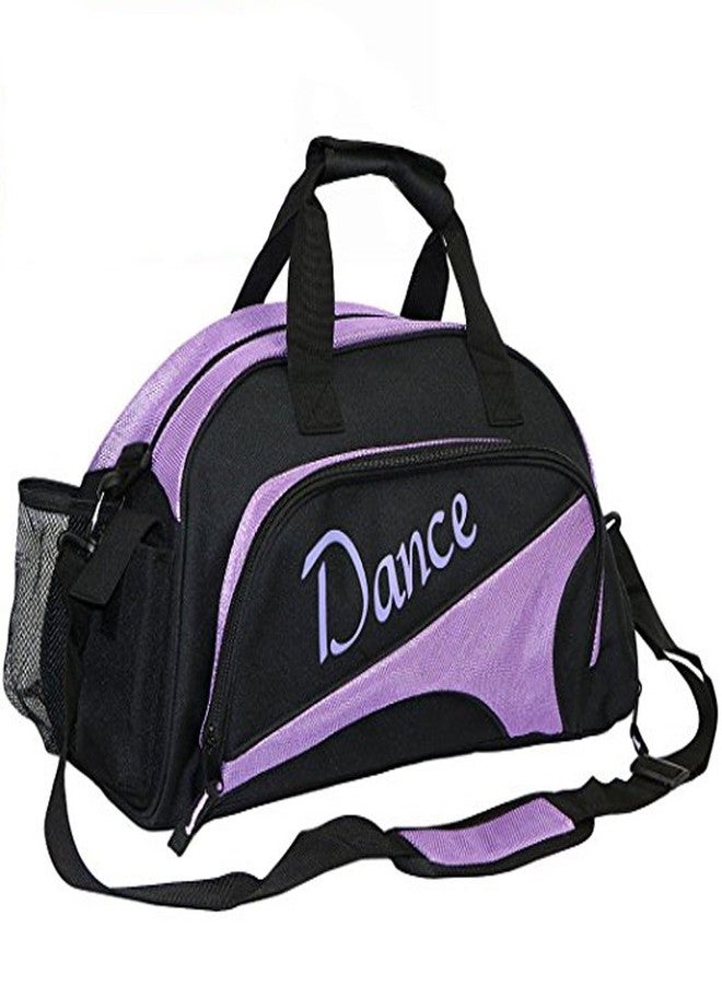 WVMKOR Women's Nylon Dance Sport Duffel Girl's Gym Bag(Purple) Medium - Image 1
