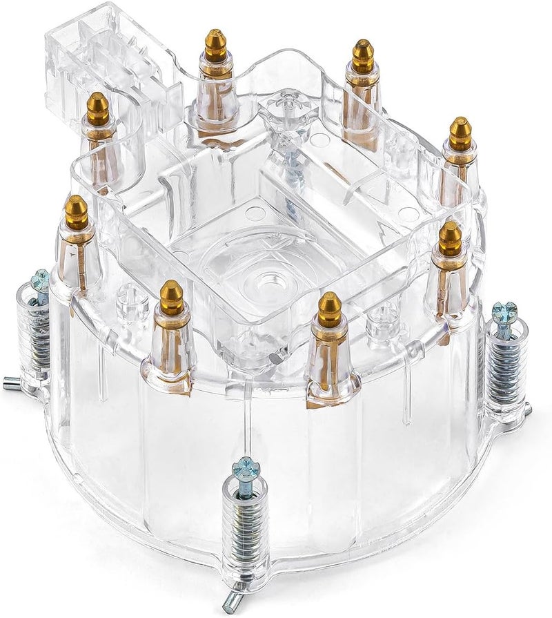 Speedmaster PCE371.1002 HEI Replacement Distributor Cap Brass Terminals - Clear - Image 3