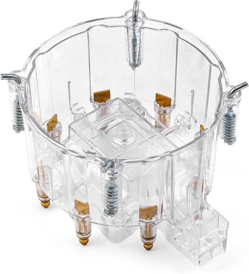 Speedmaster PCE371.1002 HEI Replacement Distributor Cap Brass Terminals - Clear - Image 4