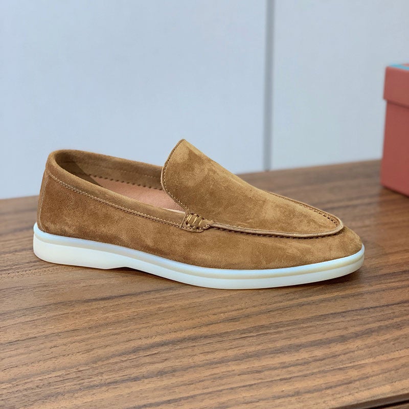 Loafers Lovers Shoes Flat Slip-On Lazy Comfortable Casual Plus Size Shoes Bean Shoes - Image 2