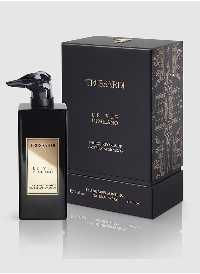 TRUSSARDI TRUSSARDI LE VIE DI MILANO THE COURTYARDS OF CASTELLO SFORZESCO EDP 100 ML  - Image 2