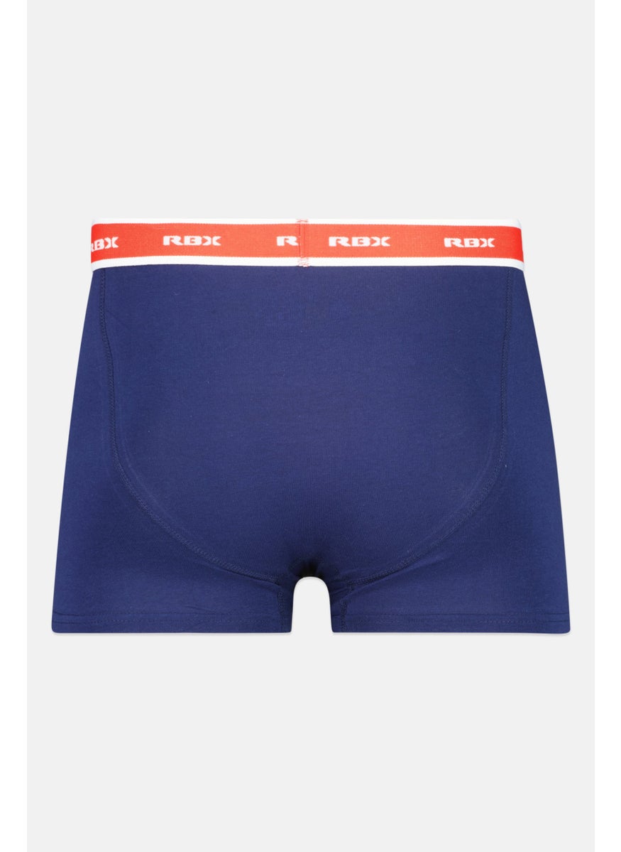 RBX - Men 3 Pcs Brand Logo Boxer Brief Set, Multicolor - Image 1