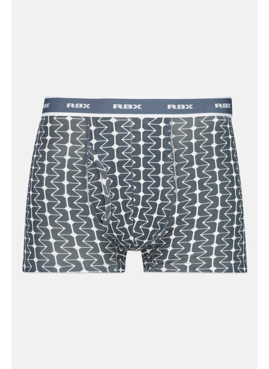 RBX - Men 3 Pcs Brand Logo Boxer Brief Set, Multicolor - Image 1