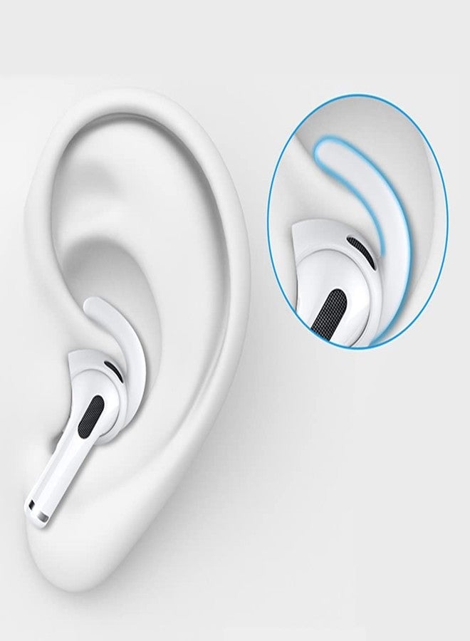ALXCD Earbuds Covers Compatible with AirPods 3 Earbuds 3rd Gen, 3 Pairs Fit in Case Silicone Earbud Covers Eartips & 3 Pairs Anti Slip Sport Eartips, Compatible with AirPods 3, 6S+6T White - Image 3