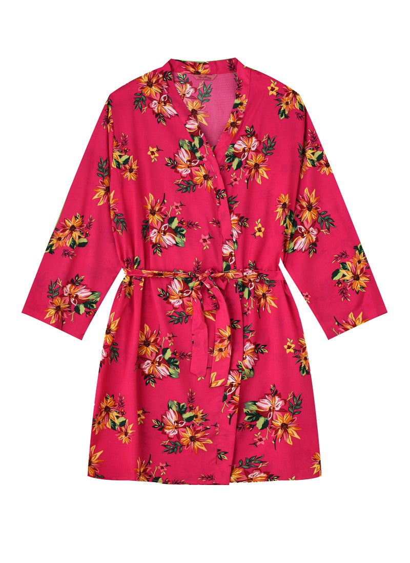 Lacy Dreams WOMENS BEAUTIFUL WOVEN ROBE  - Image 1