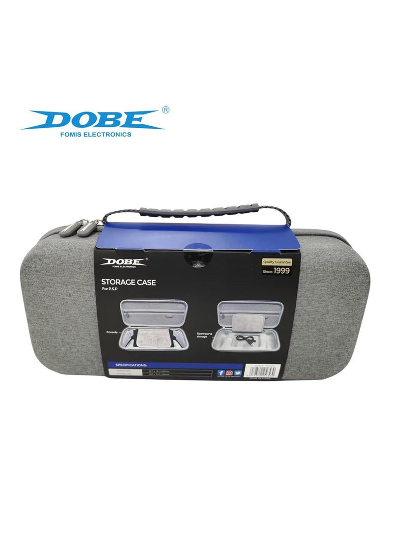 DOBE DOBE Portal storage cases EVA hard -shell game console storage bag handheld handler portable hand -style storage package for playstation PS5 Portal handheld dual zipper storage package  - Image 2