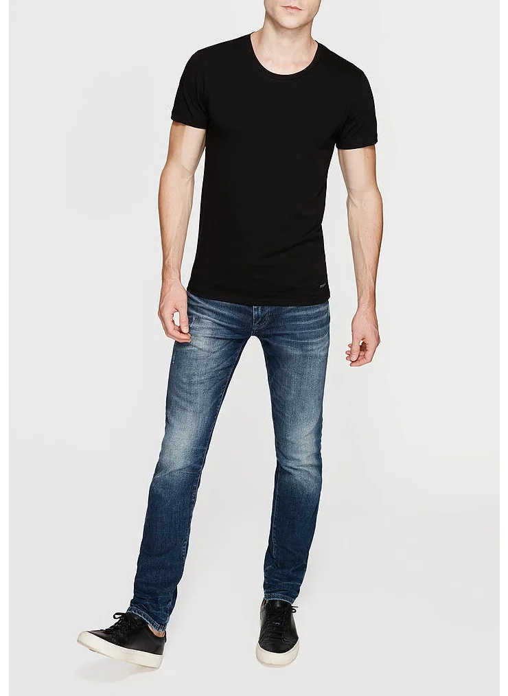 MAVI Blue Men's Black Basic T-Shirt 061747-900